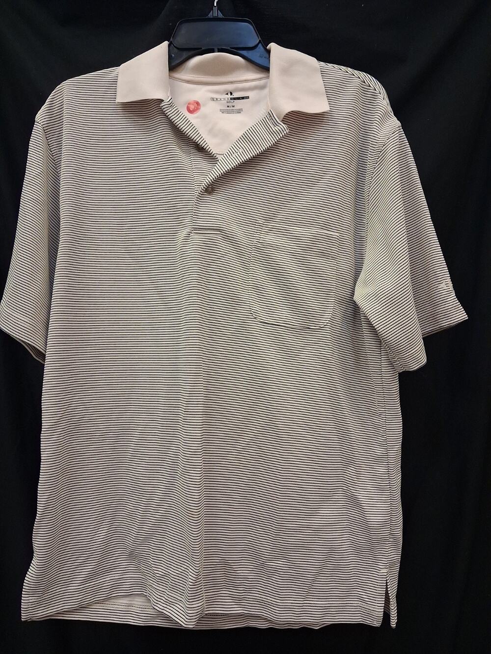 Grand Slam Performance Men's Gray Polo Size M